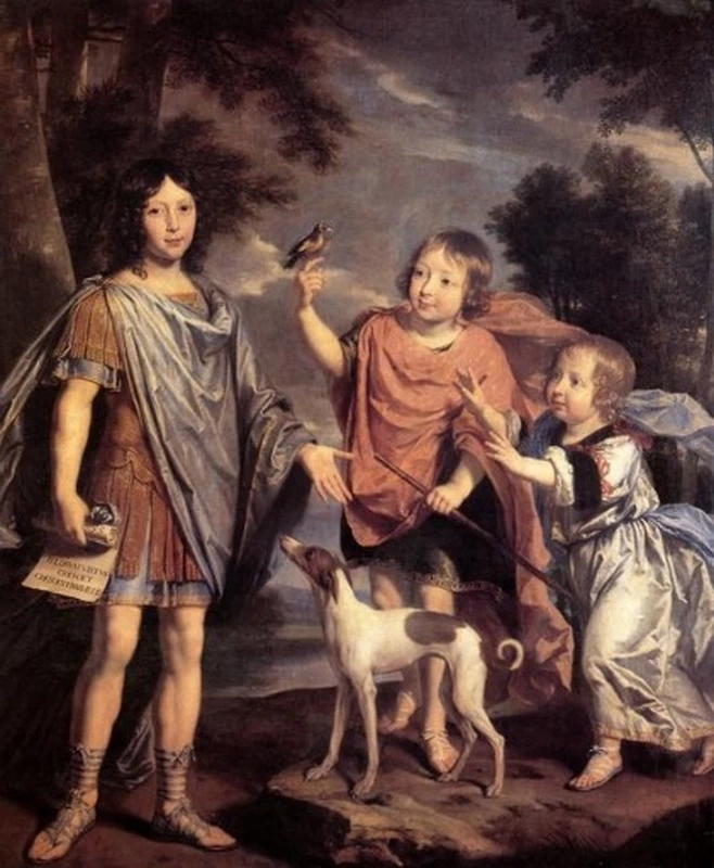 Ritratto di tre bambini - Lione, Museo delle Arti Decorative